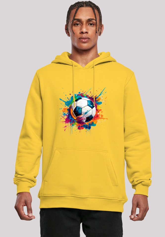 F4NT4STIC Kapuzenpullover Bunte Fußball Grafik Premium Qualität F4NT4STIC Kapuzenpullover Bunte Fußball Grafik Premium Qualität von F4NT4STIC