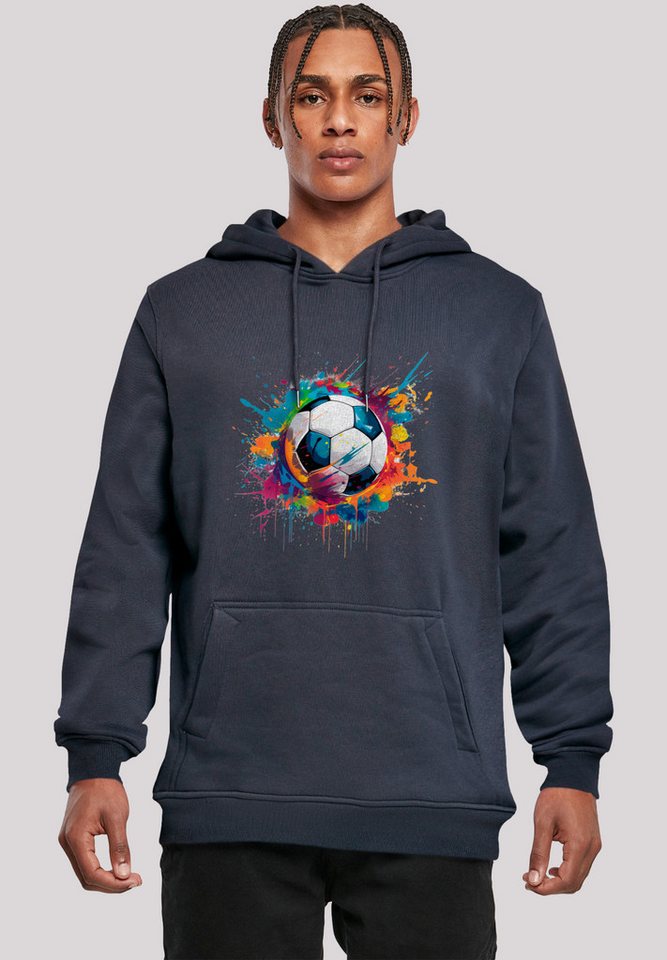 F4NT4STIC Kapuzenpullover Bunte Fußball Grafik Premium Qualität F4NT4STIC Kapuzenpullover Bunte Fußball Grafik Premium Qualität von F4NT4STIC