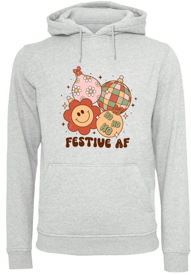 F4NT4STIC Kapuzenpullover Festive AF Christmas Tree Balls Premium Qualität F4NT4STIC Kapuzenpullover Festive AF Christmas Tree Balls Premium Qualität von F4NT4STIC