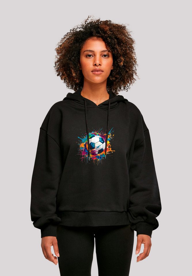 F4NT4STIC Sweatshirt Bunte Fußball Grafik Premium Qualität F4NT4STIC Sweatshirt Bunte Fußball Grafik Premium Qualität von F4NT4STIC