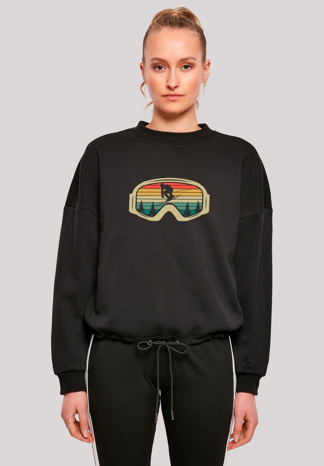 F4NT4STIC Sweatshirt Retro Skibrille Wintersport Premium Qualität F4NT4STIC Sweatshirt Retro Skibrille Wintersport Premium Qualität von F4NT4STIC