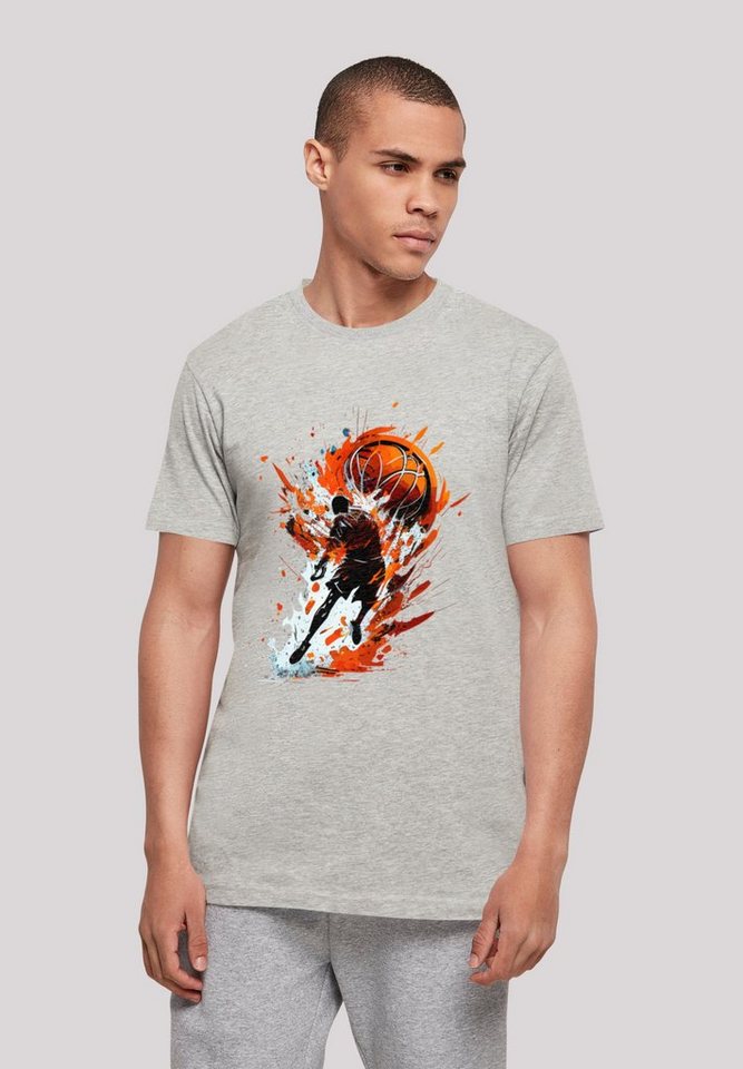 F4NT4STIC T-Shirt Basketball Splash Sport UNISEX Print F4NT4STIC T-Shirt Basketball Splash Sport UNISEX Print von F4NT4STIC