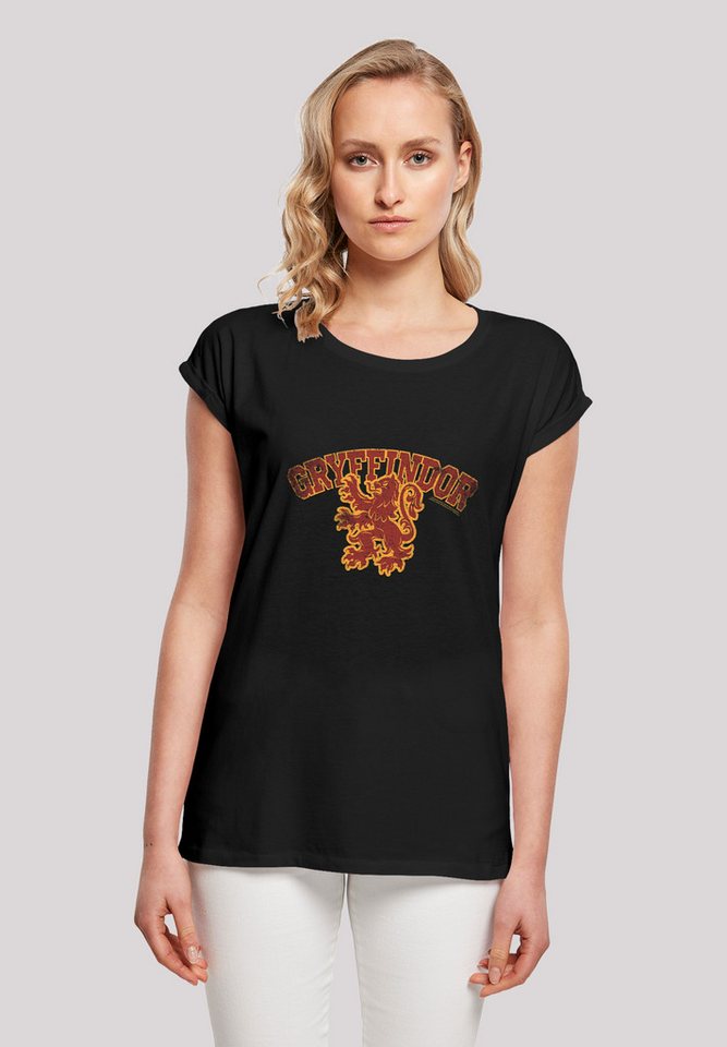 F4NT4STIC T-Shirt Harry Potter Gryffindor Sport Emblem Damen,Premium Merch,Regular-Fit,Kurze Ärmel,Bedruckt F4NT4STIC T-Shirt Harry Potter Gryffindor Sport Emblem Damen,Premium Merch,Regular-Fit,Kurze Ärmel,Bedruckt von F4NT4STIC