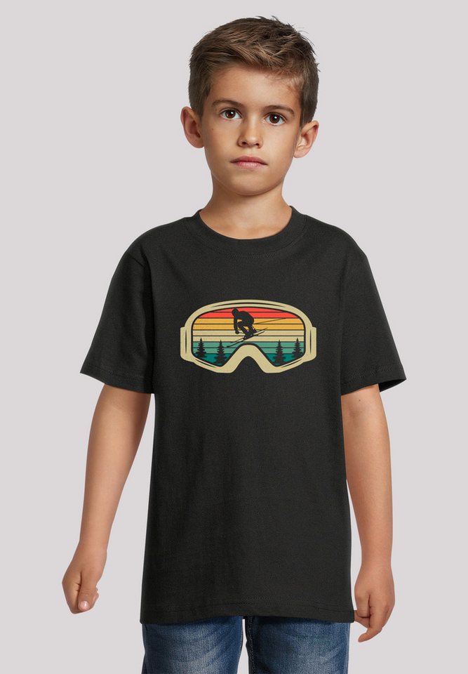 F4NT4STIC T-Shirt Retro Skibrille Wintersport Premium Qualität F4NT4STIC T-Shirt Retro Skibrille Wintersport Premium Qualität von F4NT4STIC