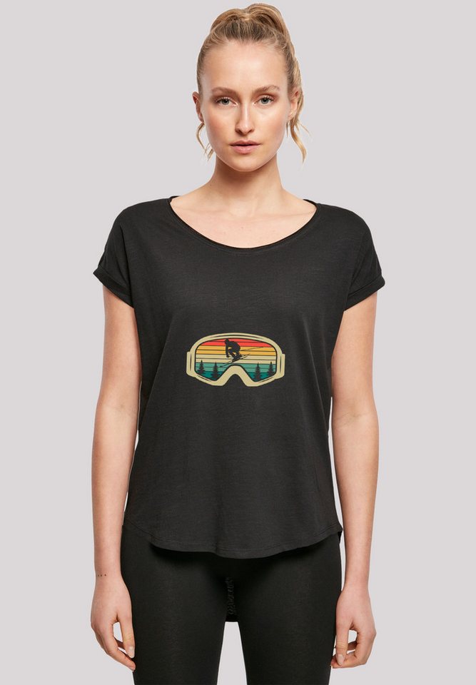 F4NT4STIC T-Shirt Retro Skibrille Wintersport Premium Qualität F4NT4STIC T-Shirt Retro Skibrille Wintersport Premium Qualität von F4NT4STIC