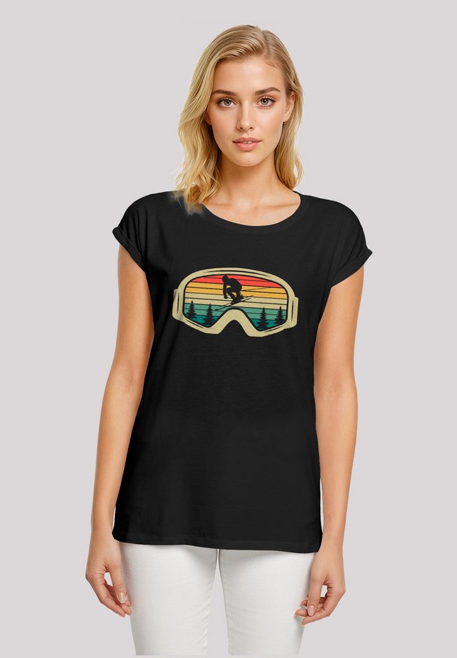 F4NT4STIC T-Shirt Retro Skibrille Wintersport Premium Qualität F4NT4STIC T-Shirt Retro Skibrille Wintersport Premium Qualität von F4NT4STIC