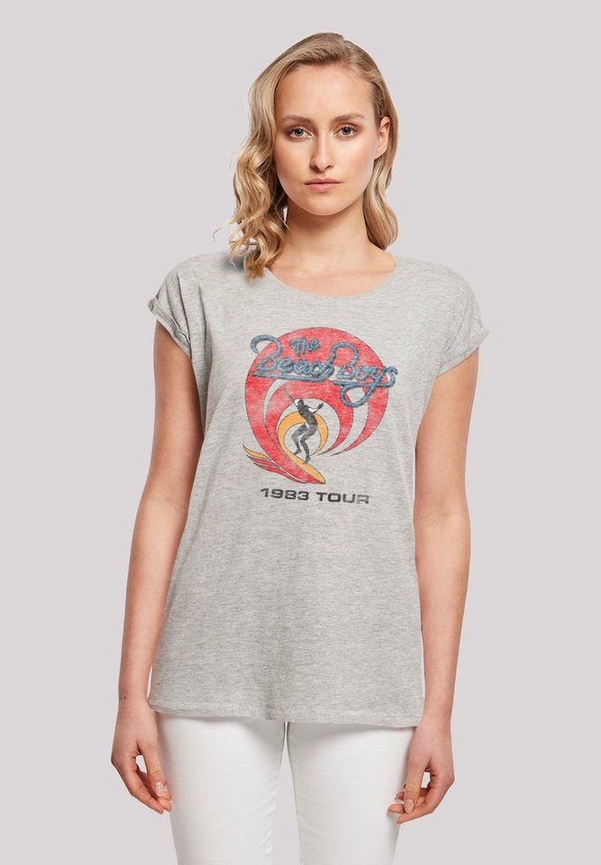 F4NT4STIC T-Shirt The Beach Boys Band Surfer '83 Vintage Print F4NT4STIC T-Shirt The Beach Boys Band Surfer '83 Vintage Print von F4NT4STIC