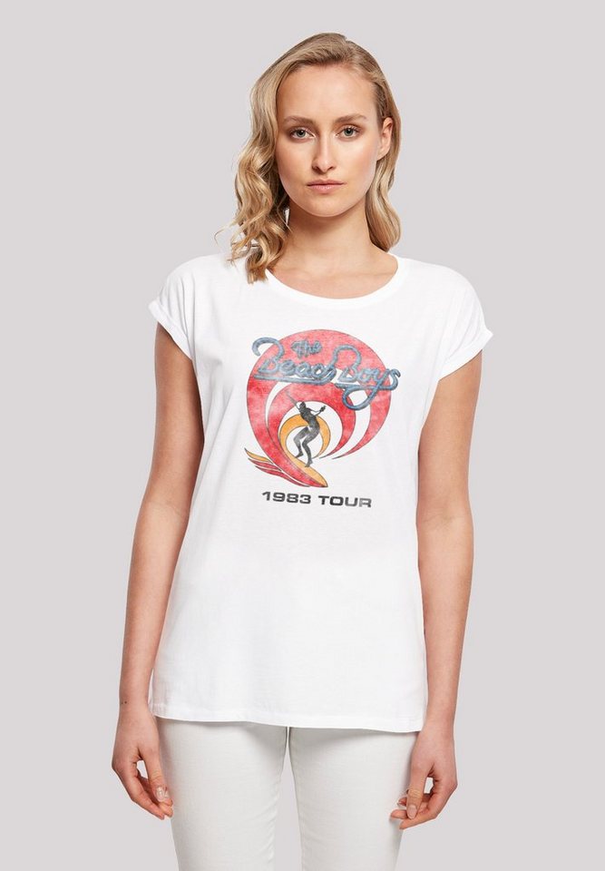 F4NT4STIC T-Shirt The Beach Boys Band Surfer '83 Vintage Print F4NT4STIC T-Shirt The Beach Boys Band Surfer '83 Vintage Print von F4NT4STIC