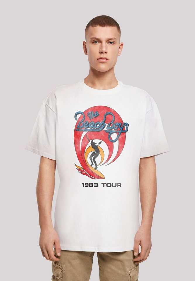 F4NT4STIC T-Shirt The Beach Boys Band Surfer '83 Vintage Print F4NT4STIC T-Shirt The Beach Boys Band Surfer '83 Vintage Print von F4NT4STIC
