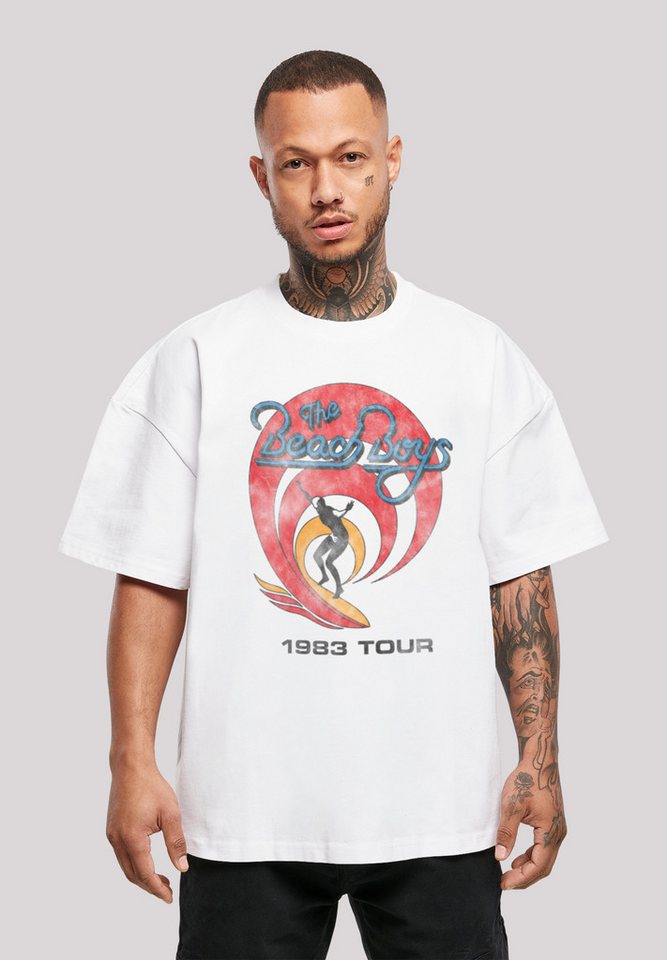 F4NT4STIC T-Shirt The Beach Boys Surfer '83 Vintage Premium Qualität F4NT4STIC T-Shirt The Beach Boys Surfer '83 Vintage Premium Qualität von F4NT4STIC
