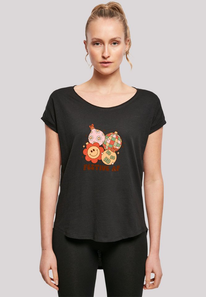 F4NT4STIC T-Shirt Festive AF Weihnachten Tree Balls Premium Qualität, Weihnachts-Kollection F4NT4STIC T-Shirt Festive AF Weihnachten Tree Balls Premium Qualität, Weihnachts-Kollection von F4NT4STIC