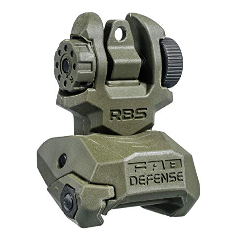 FAB Defense RBS Rear Back-Up Sight Offene Visierung (Oliv) von FAB Defense