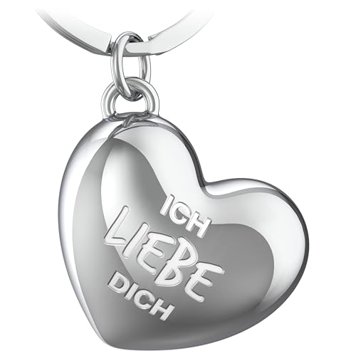 FABACH Liebe Schlüsselanhänger Herz mit Gravur - Ich liebe dich Schlüsselanhänger Partner - Herz Schlüsselanhänger Herz als Liebe Glücksbringer - Freundin Geschenk Liebe - Ich liebe dich FABACH Liebe Schlüsselanhänger Herz mit Gravur - Ich liebe dich Schlüsselanhänger Partner - Herz Schlüsselanhänger Herz als Liebe Glücksbringer - Freundin Geschenk Liebe - Ich liebe dich von FABACH