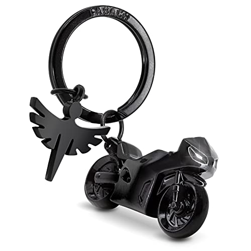 FABACH Motorrad Schlüsselanhänger mit Schutzengel - Geschenk Engel Schlüsselanhänger für Motorradfahrer - Geschenke Motorrad Schlüsselanhänger Glücksbringer Fahr vorsichtig FABACH Motorrad Schlüsselanhänger mit Schutzengel - Geschenk Engel Schlüsselanhänger für Motorradfahrer - Geschenke Motorrad Schlüsselanhänger Glücksbringer Fahr vorsichtig von FABACH