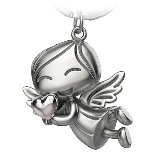 FABACH Schutzengel Schlüsselanhänger Lucky mit Herz - Engel Glücksbringer Schlüsselanhänger Liebe - Geschenk Schutzengel Glücksbringer - Engel mit Herz als Geschenkidee für Freundin FABACH Schutzengel Schlüsselanhänger Lucky mit Herz - Engel Glücksbringer Schlüsselanhänger Liebe - Geschenk Schutzengel Glücksbringer - Engel mit Herz als Geschenkidee für Freundin von FABACH