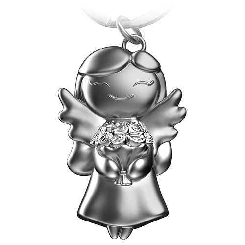 FABACH Schutzengel Schlüsselanhänger Star mit Blumen - Engel Glücksbringer Schlüsselanhänger Liebe - Abschiedsgeschenk Kollegin Schutzengel Glücksbringer - Abschied Geschenk Kollegen FABACH Schutzengel Schlüsselanhänger Star mit Blumen - Engel Glücksbringer Schlüsselanhänger Liebe - Abschiedsgeschenk Kollegin Schutzengel Glücksbringer - Abschied Geschenk Kollegen von FABACH