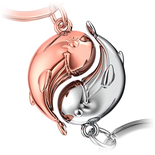 FABACH Wal Schlüsselanhänger für Paare Moby - Wal Glücksbringer Geschenke Freundin oder Freund - Partner Geschenk Liebe Schlüsselanhänger zu Geburtstag, Jahrestag Geschenke Valentinstag FABACH Wal Schlüsselanhänger für Paare Moby - Wal Glücksbringer Geschenke Freundin oder Freund - Partner Geschenk Liebe Schlüsselanhänger zu Geburtstag, Jahrestag Geschenke Valentinstag von FABACH