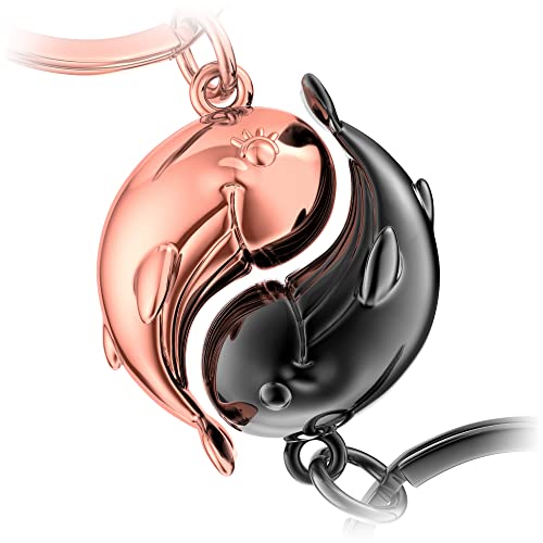 FABACH Wal Schlüsselanhänger für Paare Moby - Wal Glücksbringer Geschenke Freundin oder Freund - Partner Geschenk Liebe Schlüsselanhänger zu Geburtstag, Jahrestag Geschenke Valentinstag FABACH Wal Schlüsselanhänger für Paare Moby - Wal Glücksbringer Geschenke Freundin oder Freund - Partner Geschenk Liebe Schlüsselanhänger zu Geburtstag, Jahrestag Geschenke Valentinstag von FABACH