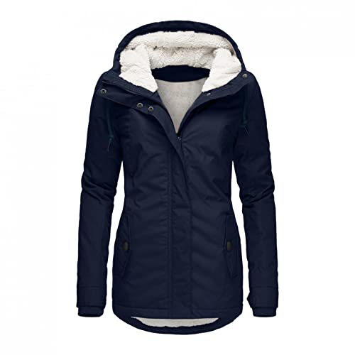 Damen Winterjacke Warm Regendicht Gefüttert Winddicht Jacke mit Kapuze Wintermantel Normal Winterparka Freizeit Parka Reißverschluss Kapuzenpullover Taschen Parka Dicker Warm Mantel Winddichte Jacke Damen Winterjacke Warm Regendicht Gefüttert Winddicht Jacke mit Kapuze Wintermantel Normal Winterparka Freizeit Parka Reißverschluss Kapuzenpullover Taschen Parka Dicker Warm Mantel Winddichte Jacke von FACAIAFALO