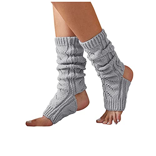 FACAIAFALO Stulpen Damen Warme Beinstulpen Strick-Stulpe Yoga Leg Warmer Stulpens Winter Lange Warmesocken Warme StrüMpfe Die FüR Stiefelschuhe Geeignet Sind von FACAIAFALO