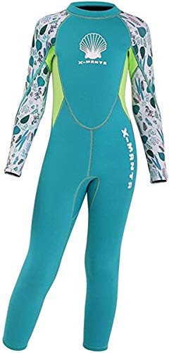 Kinder Mädchen Neoprenanzug Neoprenanzug UPF 50+ 2.5MM Neopren Lang Wetsuit Schwimmanzug Wärmehaltung Tauchanzug Badeanzug Wetsuit für Wassersport Diving Suit XXL(140-146) Kinder Mädchen Neoprenanzug Neoprenanzug UPF 50+ 2.5MM Neopren Lang Wetsuit Schwimmanzug Wärmehaltung Tauchanzug Badeanzug Wetsuit für Wassersport Diving Suit XXL(140-146) von FAIRYRAIN