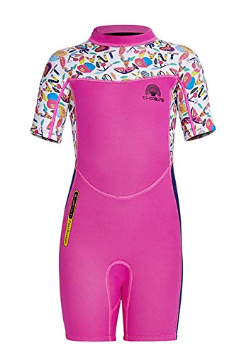 Kinder Mädchen Neoprenanzug Neoprenanzug UPF 50+ 2.5MM Neopren Kurzarm Wäremehaltung Wetsuit Schwimmanzug Tauchanzug Badeanzug Wetsuit für Wassersport Diving Suit S Kinder Mädchen Neoprenanzug Neoprenanzug UPF 50+ 2.5MM Neopren Kurzarm Wäremehaltung Wetsuit Schwimmanzug Tauchanzug Badeanzug Wetsuit für Wassersport Diving Suit S von FAIRYRAIN