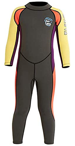 Kleinkind Jungen Einteiler Neoprenanzug 2.5MM Lang Wetsuit Schwimmanzug Sonnenschutz für Wassersport Diving Suit S Kleinkind Jungen Einteiler Neoprenanzug 2.5MM Lang Wetsuit Schwimmanzug Sonnenschutz für Wassersport Diving Suit S von FAIRYRAIN