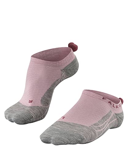 FALKE Damen Golfsocken GO2 Pompom W SO Baumwolle Antiblasen 1 Paar, Rosa (Thulit 8663), 39-40 von FALKE