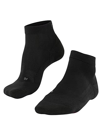 FALKE Damen Golfsocken GO2 Short W Sso Baumwolle Funktionsmaterial antiblasen 1 Paar, Schwarz Black 3000, 41-42 von FALKE