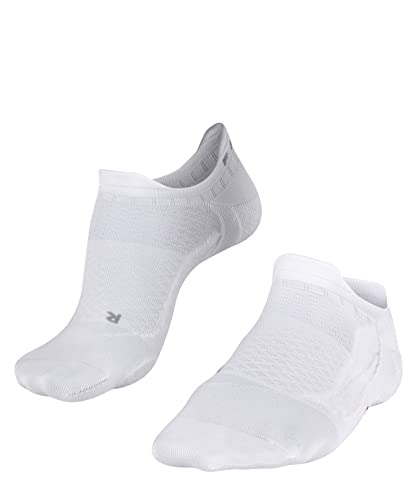 FALKE Damen Golfsocken GO5 Invisible W IN Funktionsgarn Antiblasen 1 Paar, Weiß (White 2000), 37-38 von FALKE