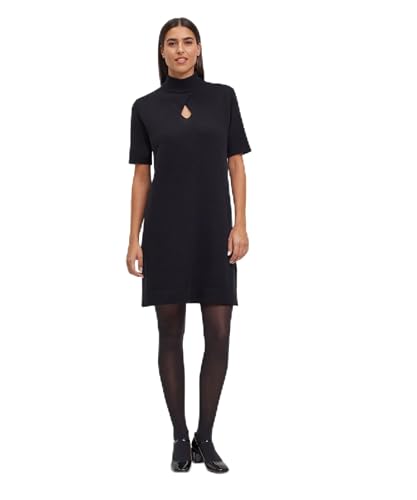 FALKE Damen Kleid Luxury Celebration W DR Wolle Kaschmir weich hautfreundlich 1 Stück, Schwarz (Black 3000), L von FALKE