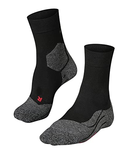 FALKE Damen Laufsocken RU3 Comfort W SO Funktionsgarn antiblasen 1 Paar, Schwarz (Black-Mix 3010), 41-42 von FALKE