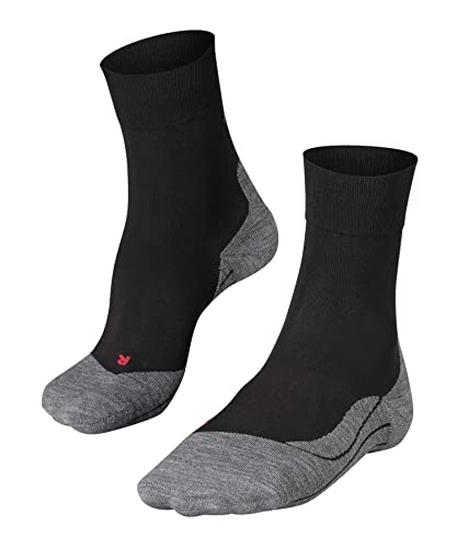 FALKE Damen Laufsocken RU4 Endurance W SO Baumwolle antiblasen 1 Paar, Schwarz (Black-Mix 3010), 35-36 von FALKE