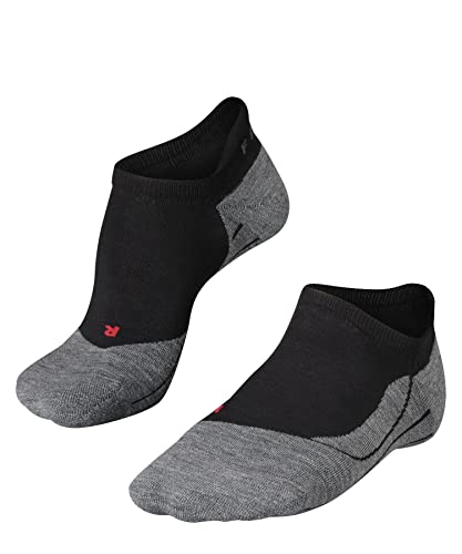 FALKE Damen RU4 Endurance Invisible W IN Baumwolle antiblasen 1 Paar Laufsocken, Schwarz (Black-Mix 3010), 35-36 von FALKE