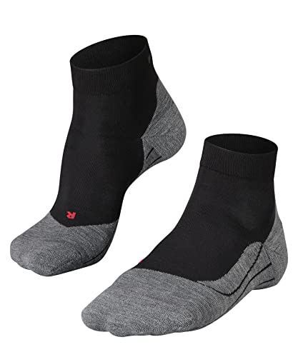 FALKE Damen Laufsocken RU4 Endurance Short W SSO Baumwolle antiblasen 1 Paar, Schwarz (Black-Mix 3010), 35-36 von FALKE