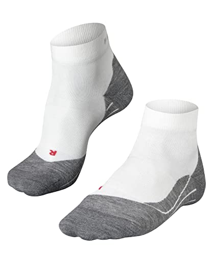 FALKE Damen Laufsocken RU4 Endurance Short W SSO Baumwolle antiblasen 1 Paar, Weiß (White-Mix 2020), 37-38 von FALKE