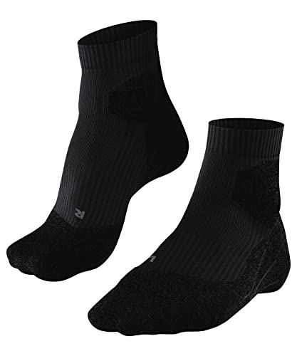 FALKE Damen Laufsocken RU Trail W SN Funktionsgarn Antiblasen 1 Paar, Schwarz (Black-Mix 3010), 39-40 von FALKE