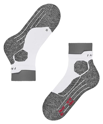 FALKE Damen Laufsocken RU Trail W SO Funktionsmaterial antiblasen 1 Paar, Weiß (White 2003), 37-38 von FALKE