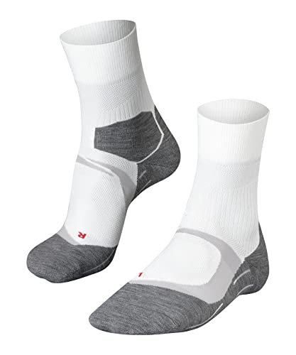 FALKE Damen Laufsocken RU4 Endurance Cool W SO Funktionsgarn Antiblasen 1 Paar, Weiß (White-Mix 2020), 41-42 von FALKE