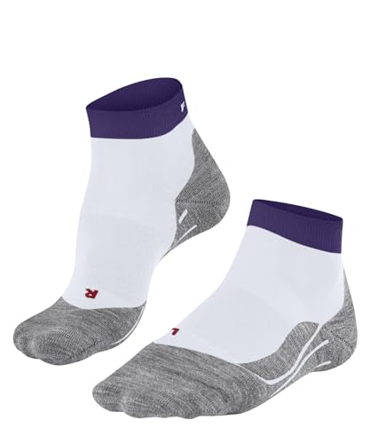 FALKE Damen Laufsocken RU4 Endurance Short W SSO Baumwolle antiblasen 1 Paar, Weiß (White 2008), 37-38 von FALKE