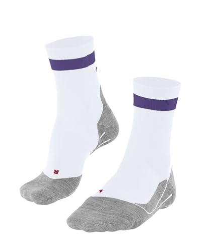 FALKE Damen Laufsocken RU4 Endurance W SO Baumwolle antiblasen 1 Paar, Weiß (White 2008), 37-38 von FALKE