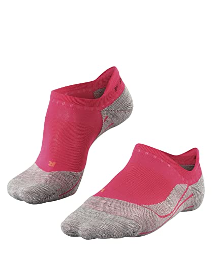 FALKE Damen Laufsocken RU4 Endurance Invisible W In Baumwolle Funktionsmaterial antiblasen 1 Paar, Rot Rose 8564, 35-36 von FALKE