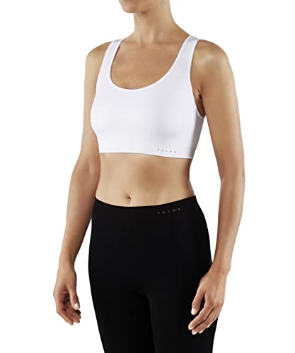 FALKE Damen Madison Low Support Sport-BH zum Sport mit niedrigem Aktivitätslevel nahtlos bequem mit Kompression schnelltrocknendes atmungsaktives Funktionsmaterial 1 Stück von FALKE