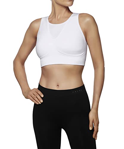 FALKE Damen Sport-BH Maximum Support CUP A/B W Sb Funktionsmaterial für hohen Aktivitätslevel 1 Stück, Weiß White 2860, XS FALKE Damen Sport-BH Maximum Support CUP A/B W Sb Funktionsmaterial für hohen Aktivitätslevel 1 Stück, Weiß White 2860, XS von FALKE