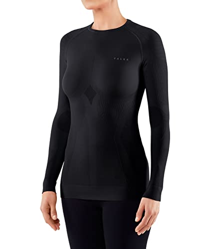 FALKE Funktionsshirt Langarmshirt Maximum Warm Funktionsmaterial Damen schwarz weiß Atmungsaktive Unterwäsche zum Sport sehr warm schnelltrocknend für kalte bis sehr kalte Temperaturen 1 Stück FALKE Funktionsshirt Langarmshirt Maximum Warm Funktionsmaterial Damen schwarz weiß Atmungsaktive Unterwäsche zum Sport sehr warm schnelltrocknend für kalte bis sehr kalte Temperaturen 1 Stück von FALKE