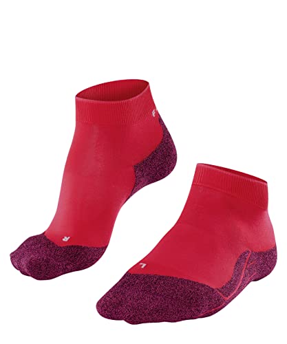 FALKE Damen Laufsocken RU4 Light Performance Short W SSO Funktionsgarn Antiblasen 1 Paar, Rot (Rose 8564), 41-42 von FALKE