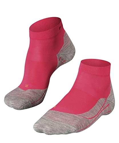FALKE Damen Laufsocken RU4 Endurance Short W Sso Baumwolle Funktionsmaterial antiblasen 1 Paar, Rot Rose 8564, 39-40 FALKE Damen Laufsocken RU4 Endurance Short W Sso Baumwolle Funktionsmaterial antiblasen 1 Paar, Rot Rose 8564, 39-40 von FALKE