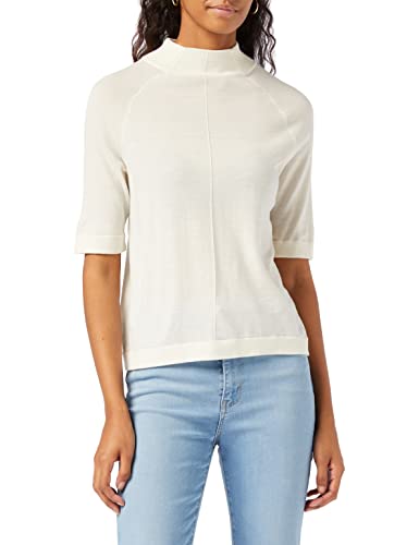 FALKE Damen Rollneck Pullover, Cream, L von FALKE