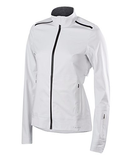 Falke Damen Running Softshell Jacke, White, 2XL Falke Damen Running Softshell Jacke, White, 2XL von FALKE