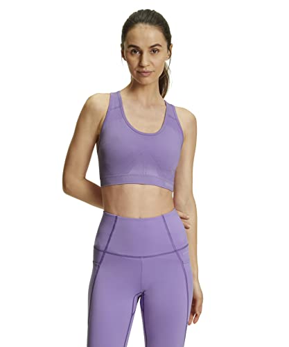 FALKE Damen Sport-BH Madison Low Support W SB Funktionsgarn für niedrigen Aktivitätslevel 1 Stück, Lila (Lavender 8235), S von FALKE